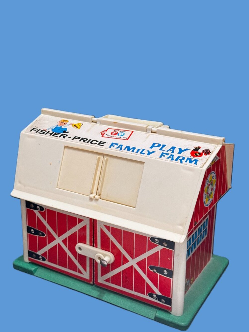 Fisher Price Toy Play Family Farm Barn 915, Vintage Circa 1979-1981